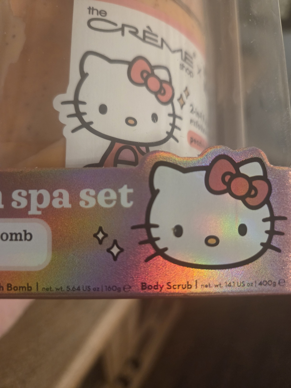 The Crème Shop Hello Kitty Peach Silky Skin Spa Set - Pink & Peach - Picture 4 of 6